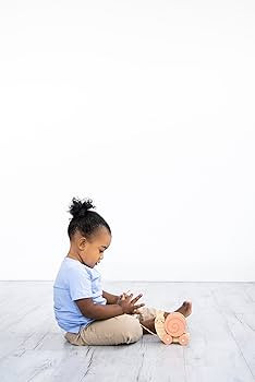 Pearhead Montessori Snail Pull Toy, Pull Along Wooden Toy, Early Development Push and Pull String... | Amazon (US)