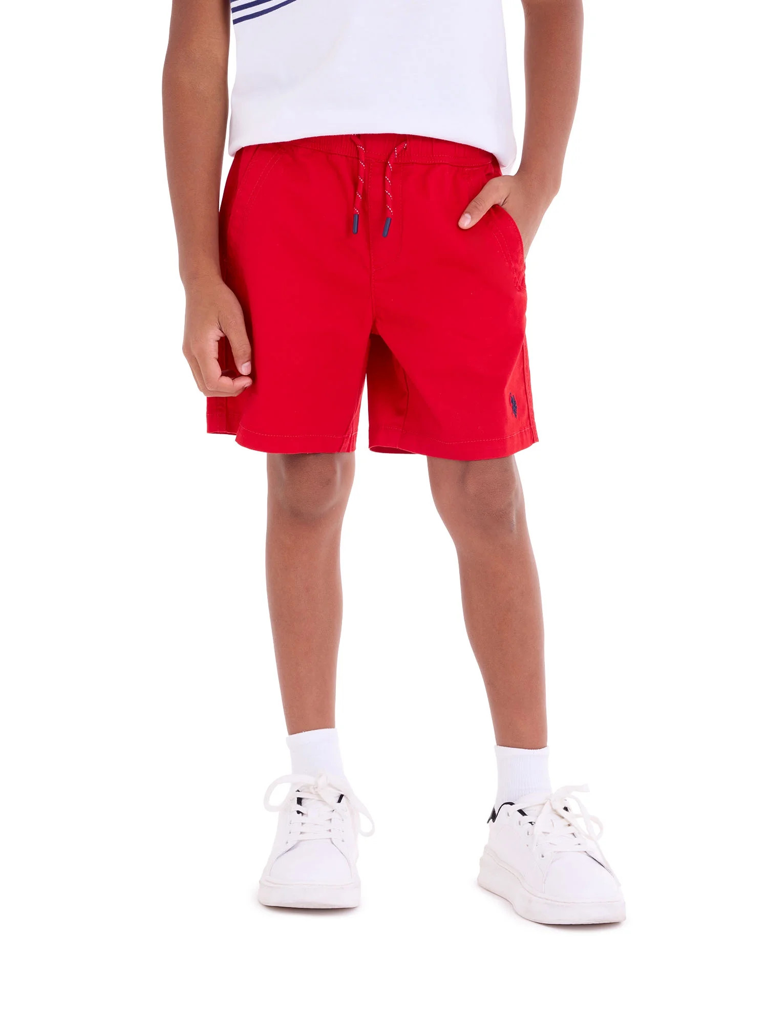 U.S. Polo Assn. Boys Pull-On Shorts, Sizes 4-18 - Walmart.com | Walmart (US)