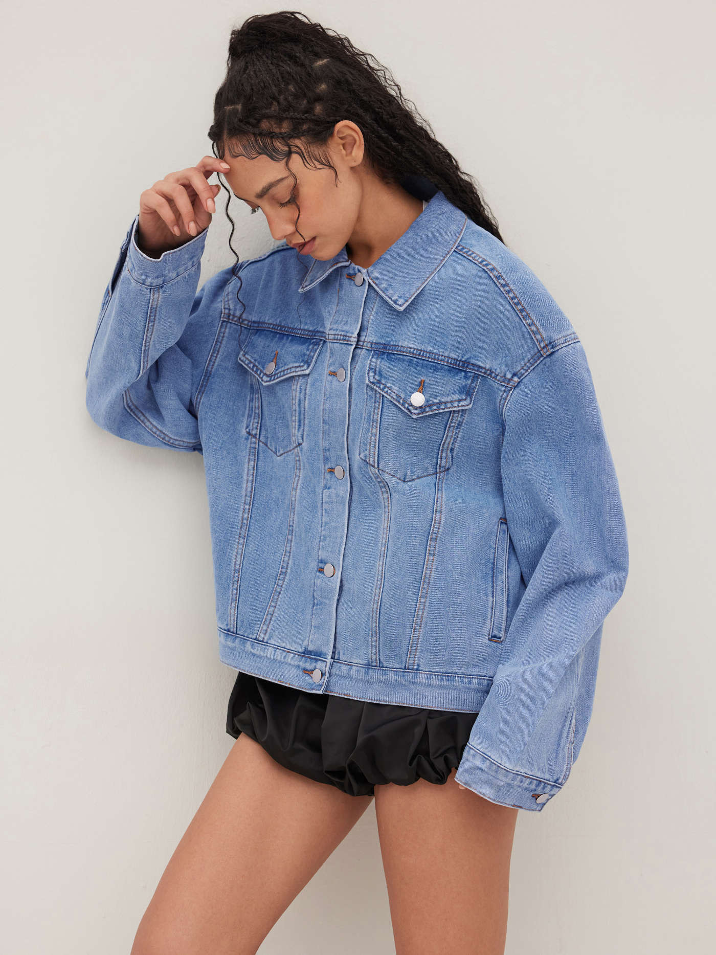 Denim The Boyfriend Jacket For School | Cider