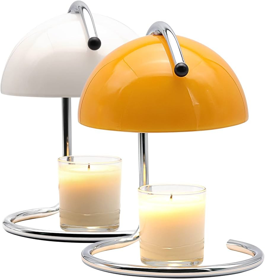 LUDENGJI Modern Metal Candle Warmer lamp, Compatible with Yankee Candle Large Jar, with Timer War... | Amazon (US)