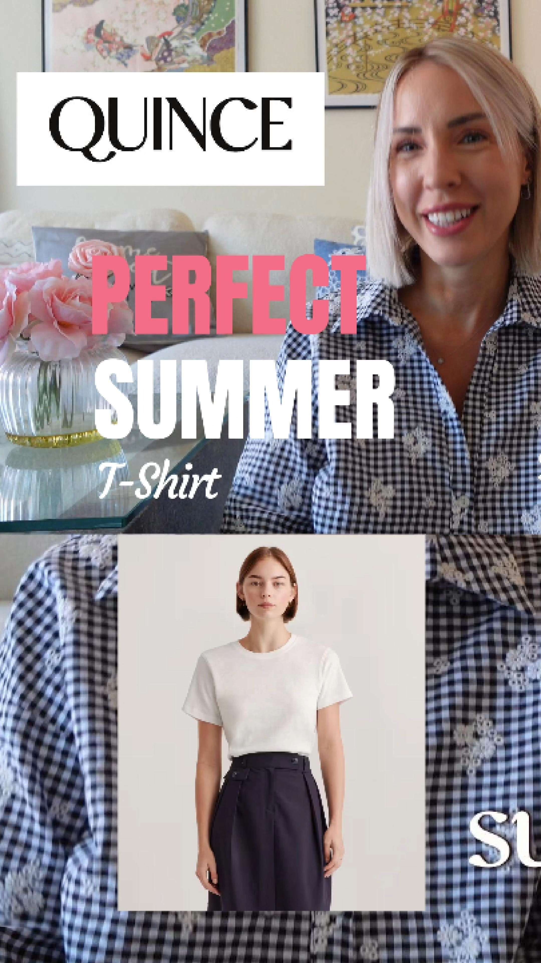 The Quince white t shirt is the most perfect basic I have ever owned and the quality is unreal for the price 🤍✨

#LTKstyletip #LTKfindsunder50 #LTKworkwear #Quince #QuinceFinds #WhiteTShirt #ElevatedBasics #QuinceStyle #CasualChic #OutfitInspo #WardrobeEssentials #AffordableFashion #ClassicStyle #PerfectBasic #LTKfashion 

 #LTKdayinmylife #LTKootd #LTKvlog