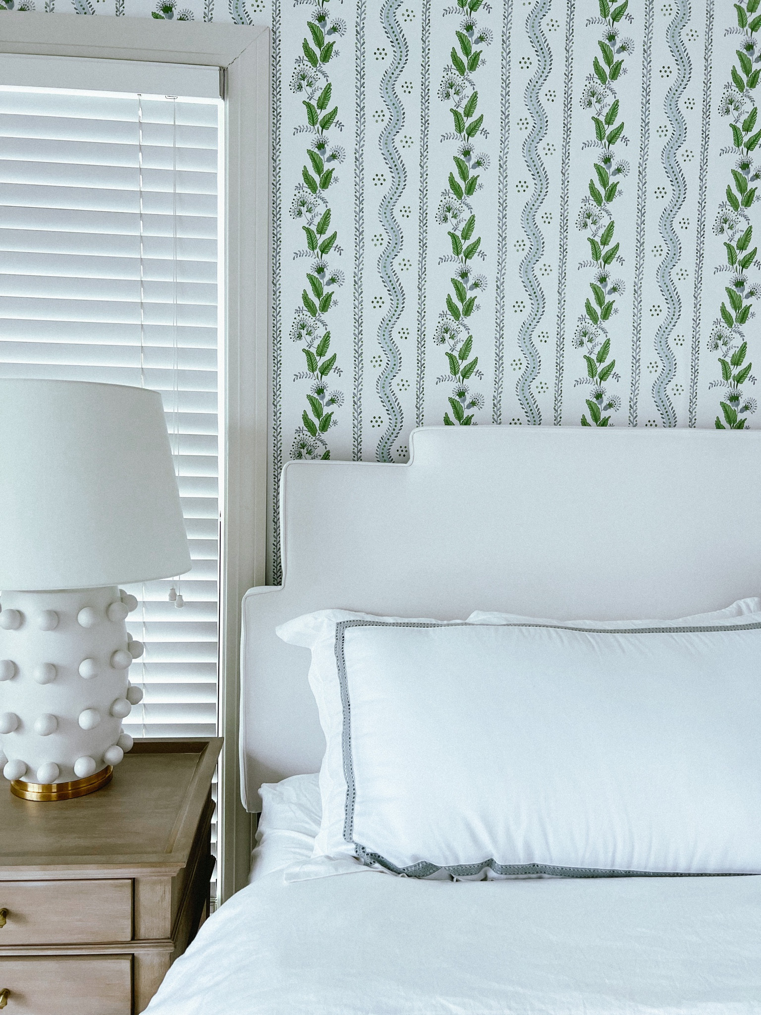 Grandmillennial style wallpaper from Spoonflower! 

Blue and green bedroom decor DIY peel and stick wallpaper home decor primary bedroom classic timeless playful style designer home 

#LTKFind #LTKhome #LTKunder100