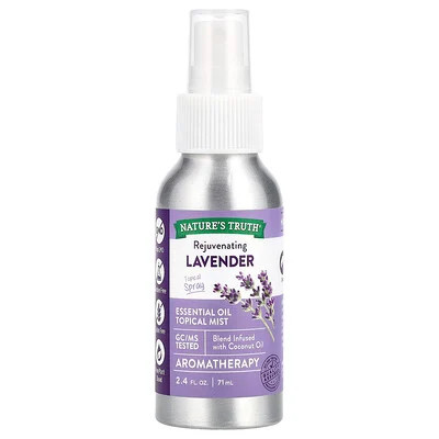 Nature's Truth, Essential Oil Topical Mist, Rejuvenating Lavender, 2.4 fl oz (71 ml) | iHerb