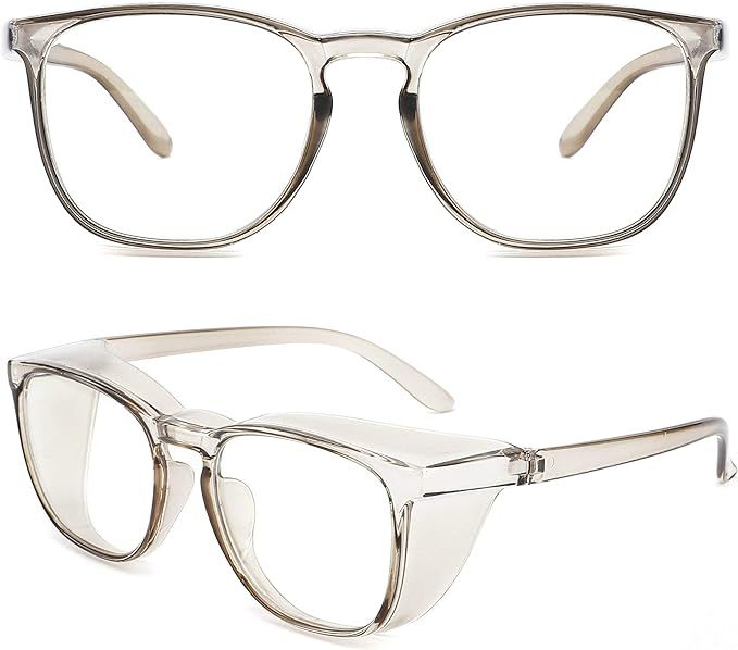 Alsenor Safety Glasses Anti Fog Goggles Protective Eyewear Blue Light Blocking Anti Dust UV Prote... | Amazon (US)