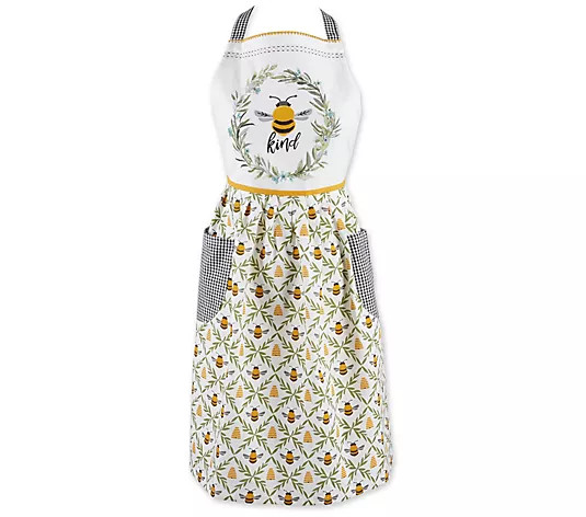 Design Imports Sweet Bee Apron - QVC.com | QVC