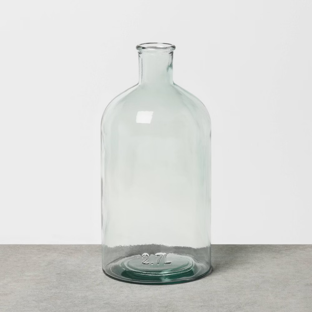 Large Clear Glass Vase - Hearth & Hand with Magnolia | Target