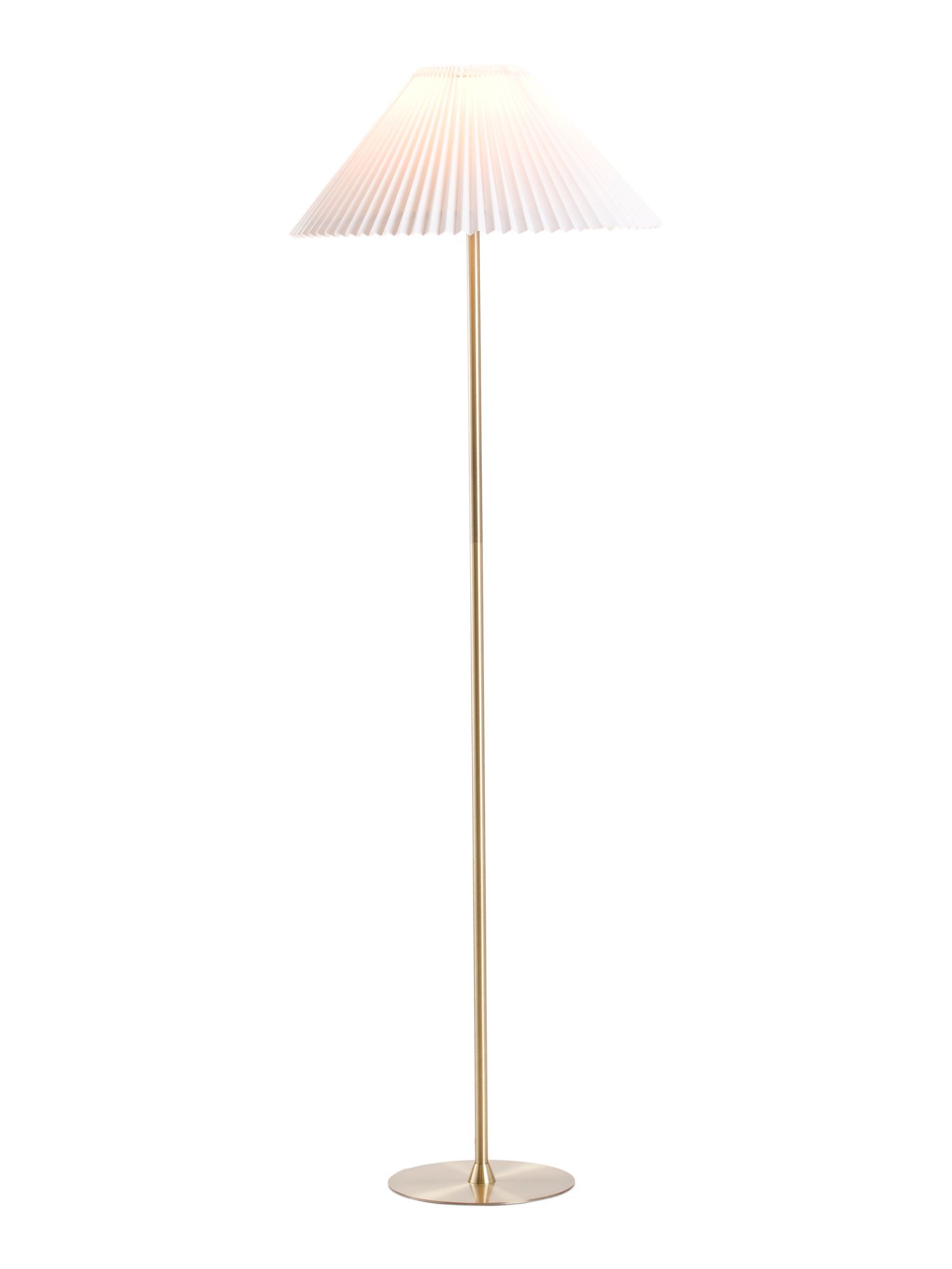59in Pleated Shade Floor Lamp | TJ Maxx