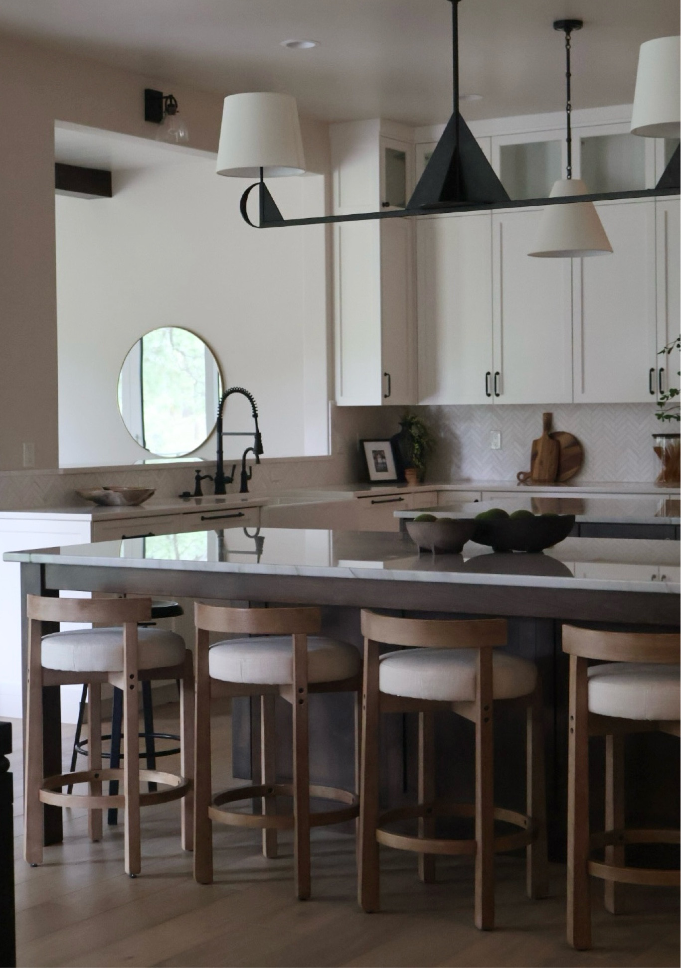 These barstools add the perfect warm touch to any kitchen! 

#LTKStyleTip #LTKHome #LTKFindsUnder50