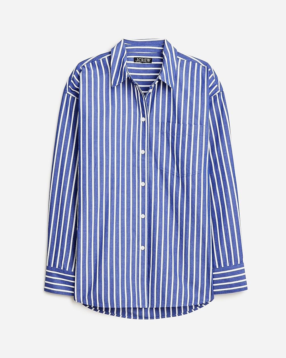&Eacute;tienne oversized shirt in striped lightweight oxford | J.Crew US