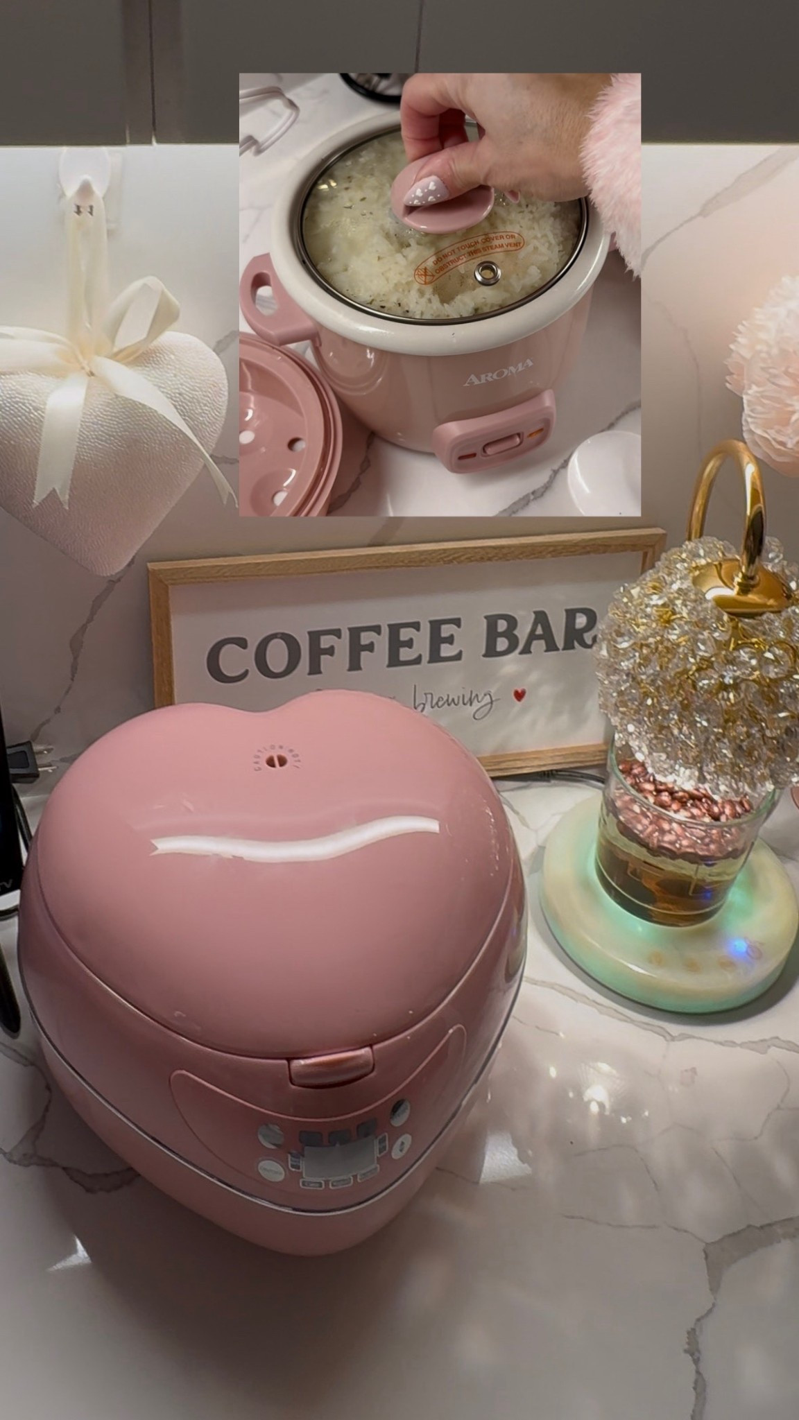 Pink rice cooker 

#LTKU #LTKValentine #LTKfoodie
