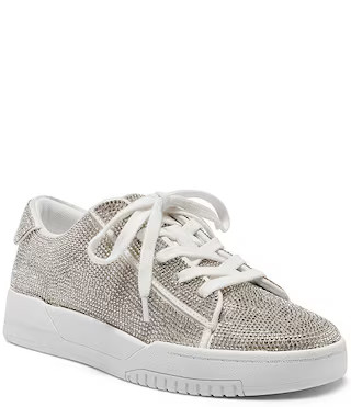 Silesta Rhinestone Lace-Up Platform Sneakers | Dillard's