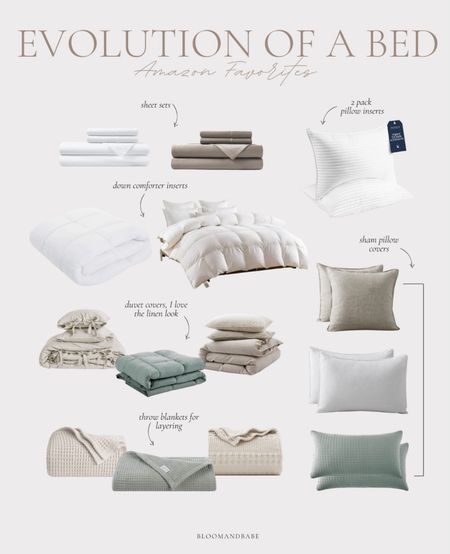 Amazon - Amazon bedding - pillow inserts - bedding style - duvet cover - bedroom - bedroom decor - Amazon bedroom 

#LTKstyletip #LTKU #LTKhome
