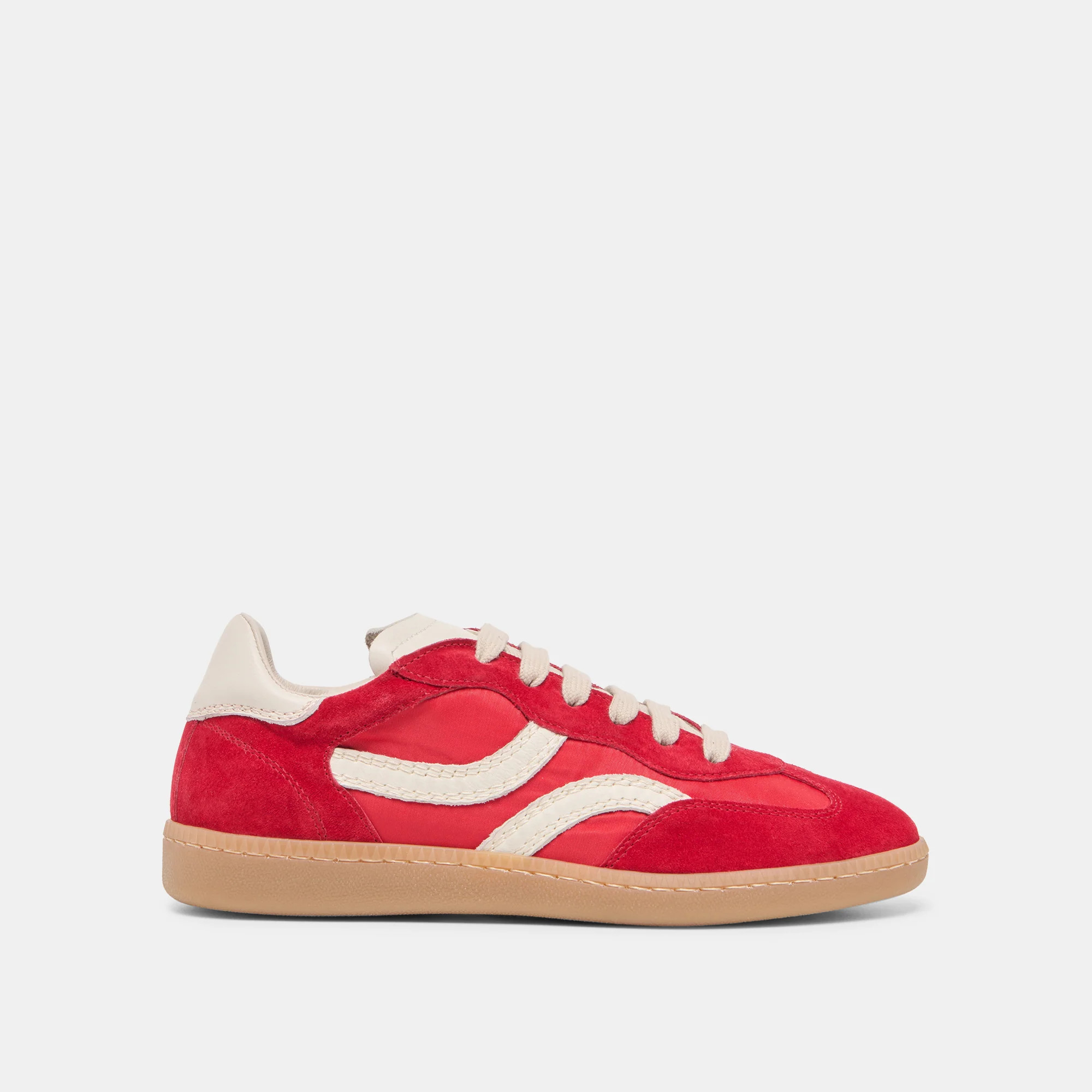 Rebel Crimson Nylon Sneakers | Dolce Vita | DolceVita.com
