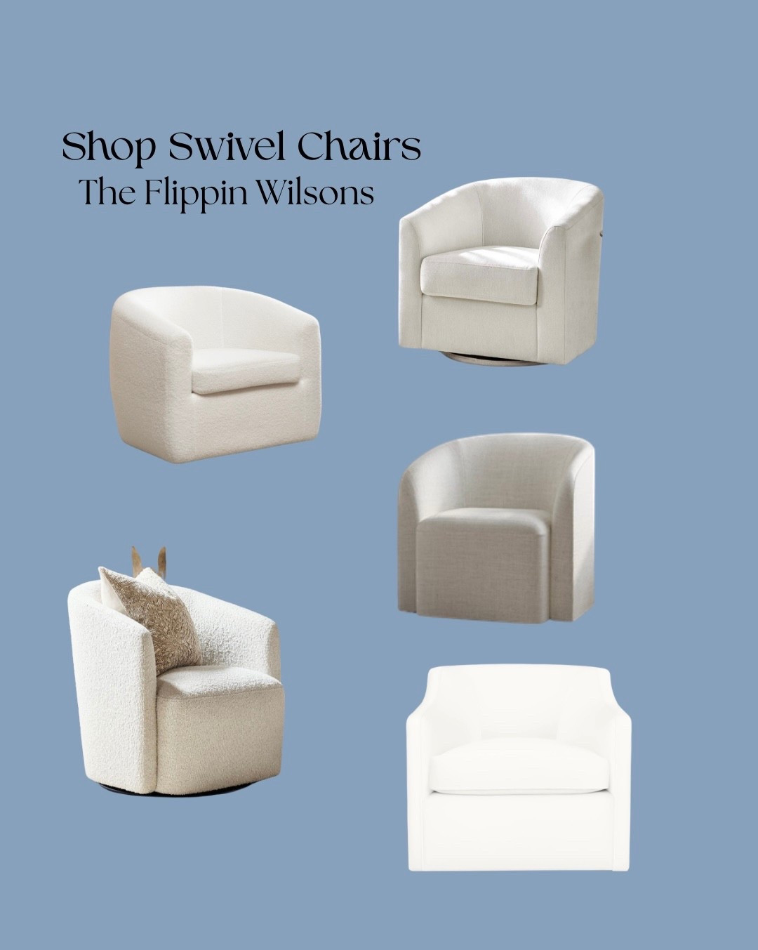 Shop swivel chairs✨

#LTKHome #LTKSeasonal #LTKU