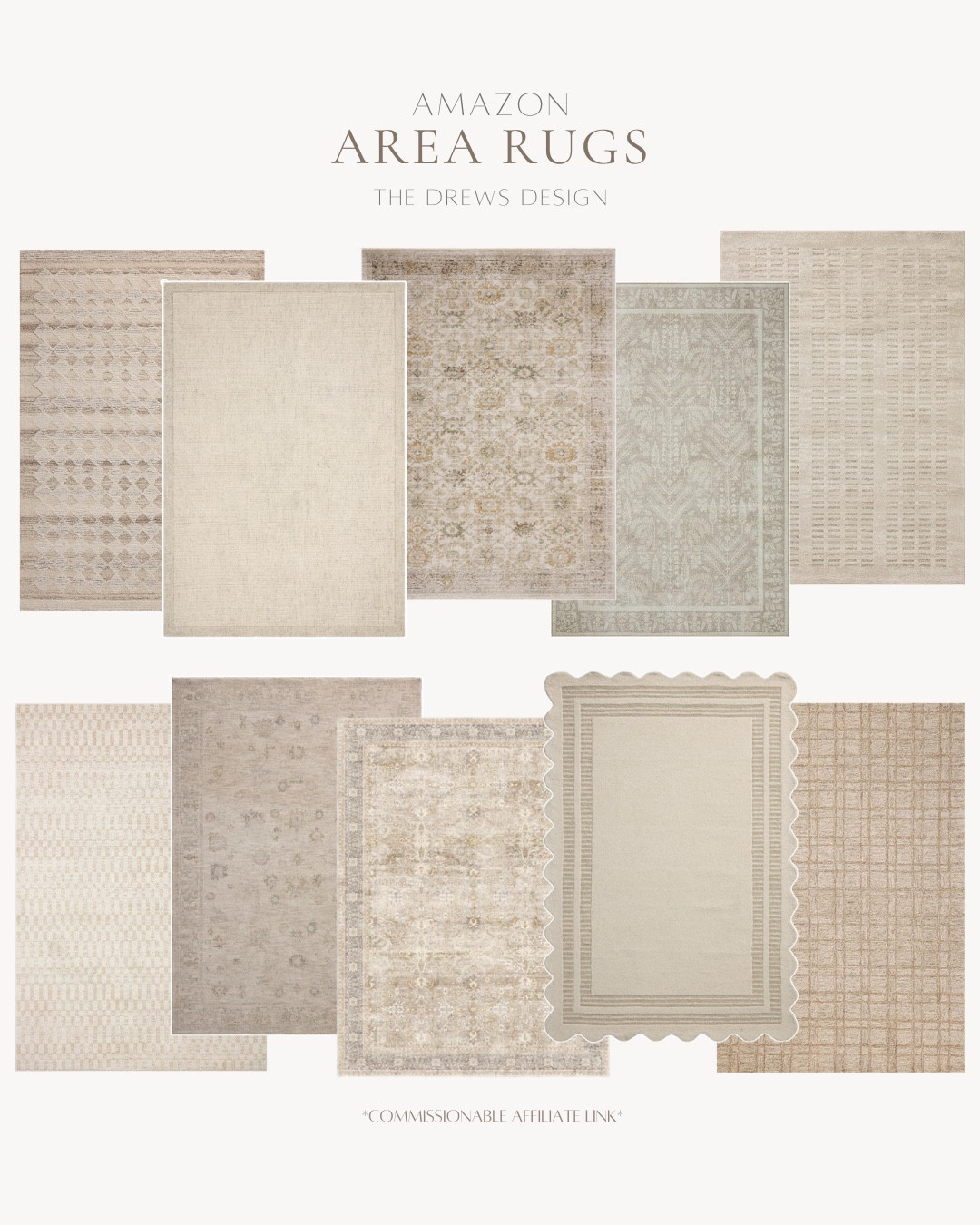 Loving these Amazon area rugs!

Home decor, neutral rugs, area rugs, looks for lesss include

#LTKHome #LTKSaleAlert #LTKvlog