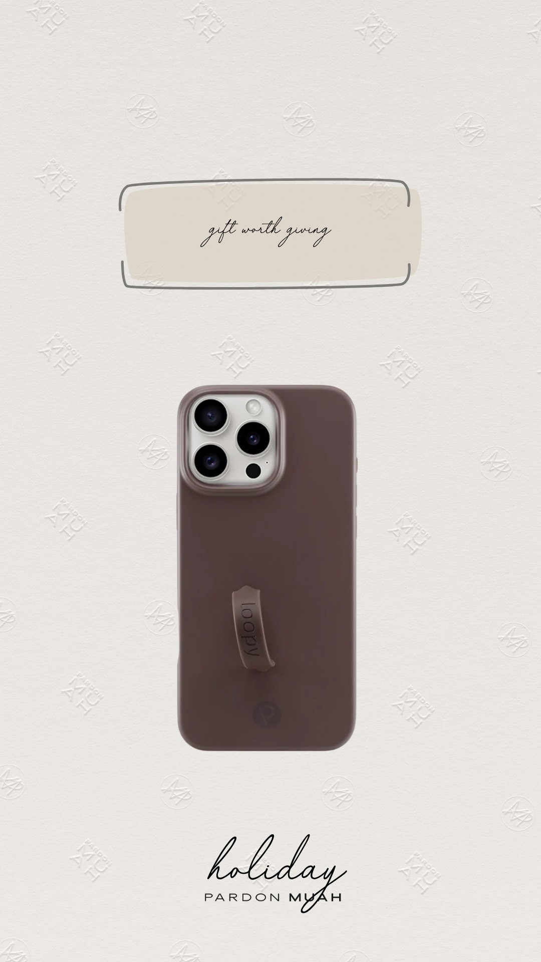 gift worth giving: loopy cases

#LTKHoliday #LTKGiftGuide #LTKdayinmylife