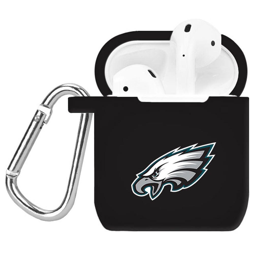 Black Philadelphia Eagles AirPods Case Cover | Fanatics