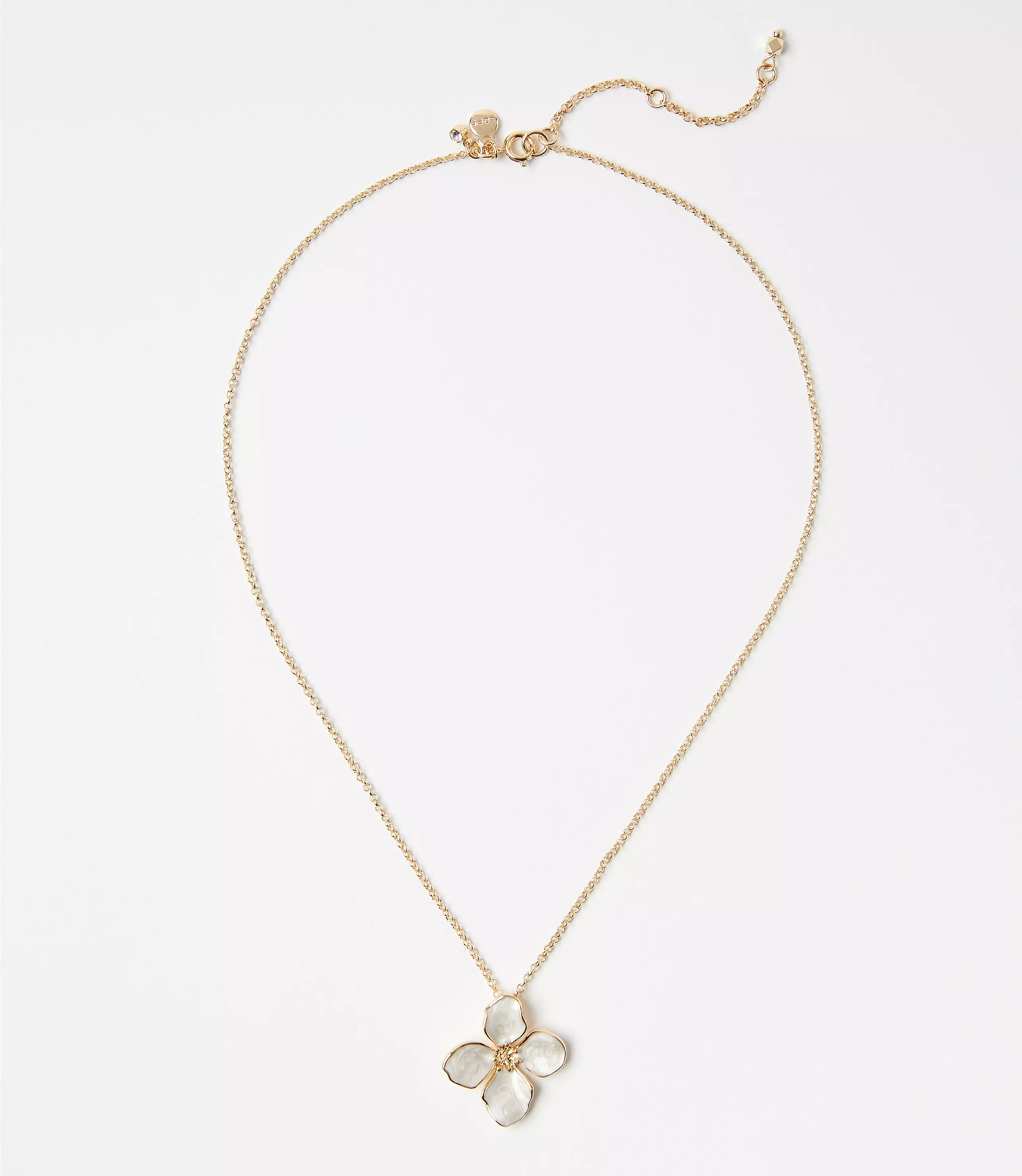 Delicate Flower Necklace | LOFT