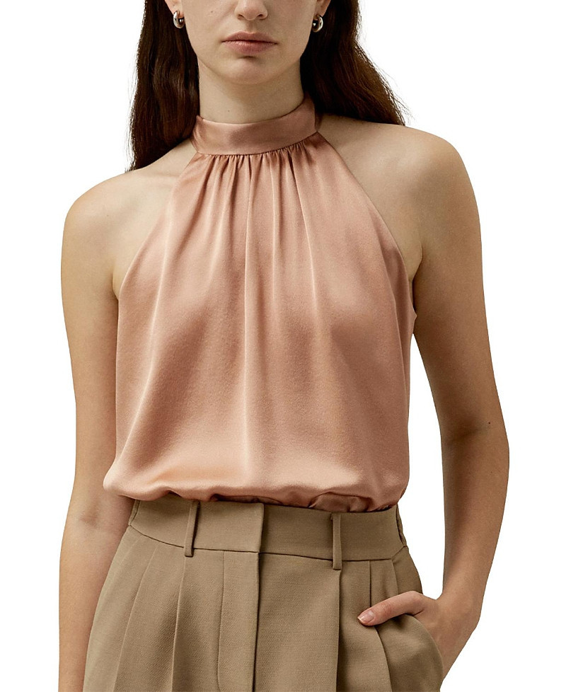 Lilysilk Graceful Breeze Silk Halter Top | Bloomingdale's (US)