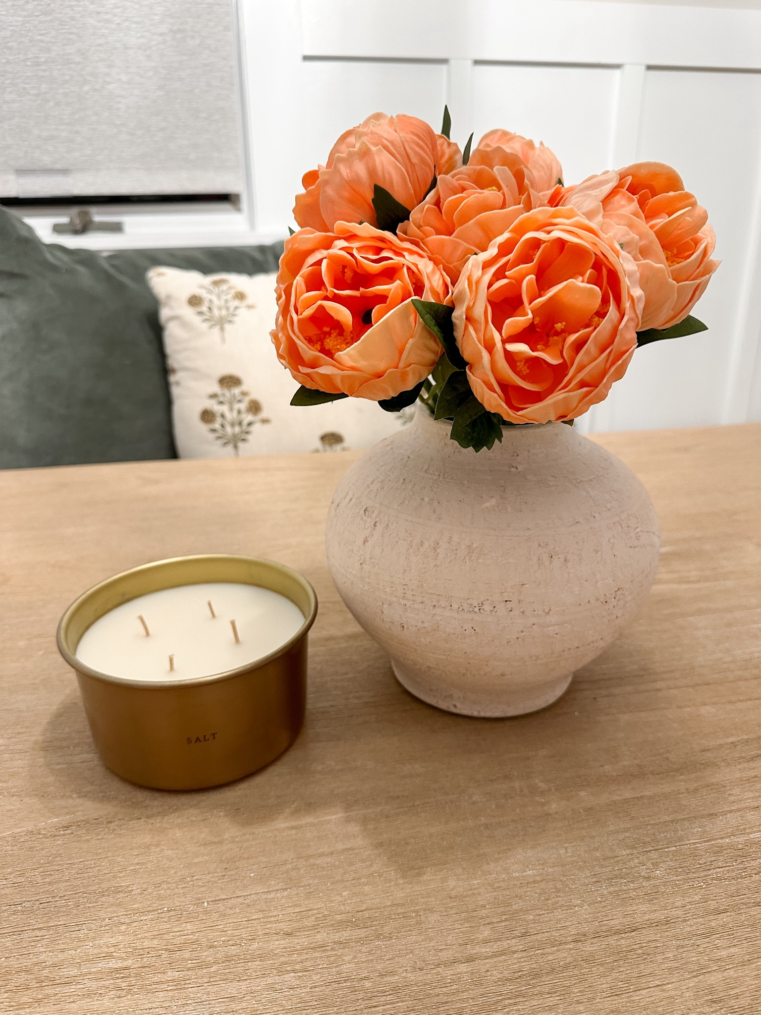 In love with this new vase! Its texture and off-white color make it a timeless piece for your home. And the candle? I’ve loved this scent since it was released—and in this pretty container? I couldn’t not get it. 😍 

#LTKSeasonal #LTKhome #LTKfindsunder50
