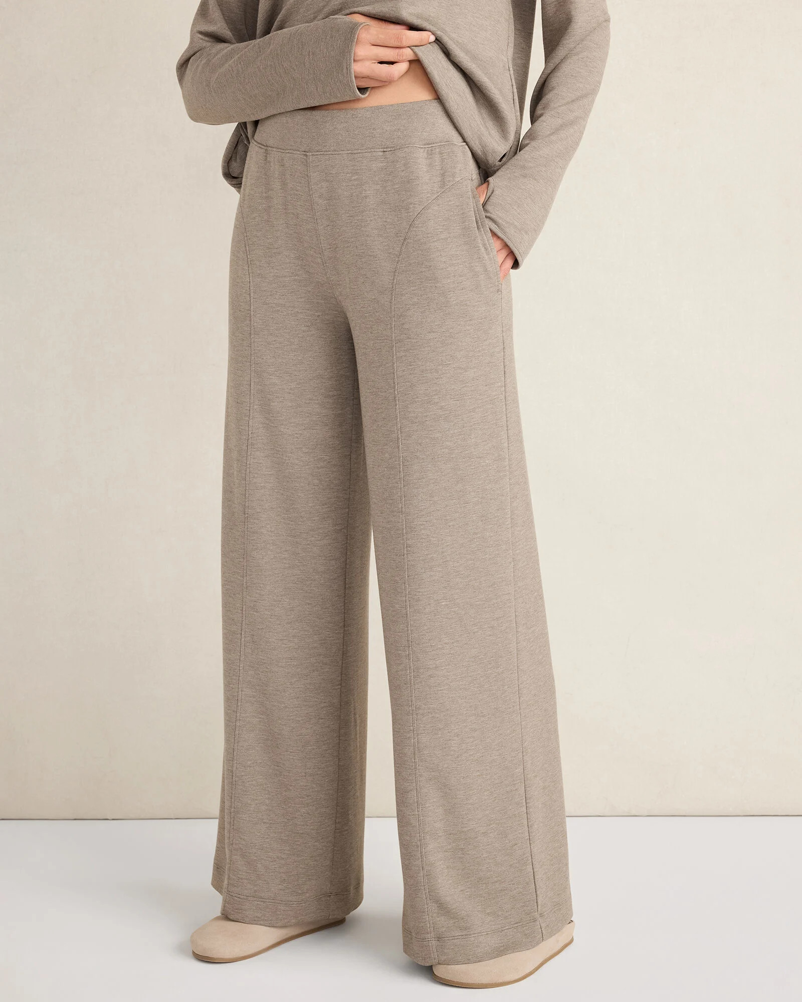Soft Knit Wide Leg Pants | Talbots