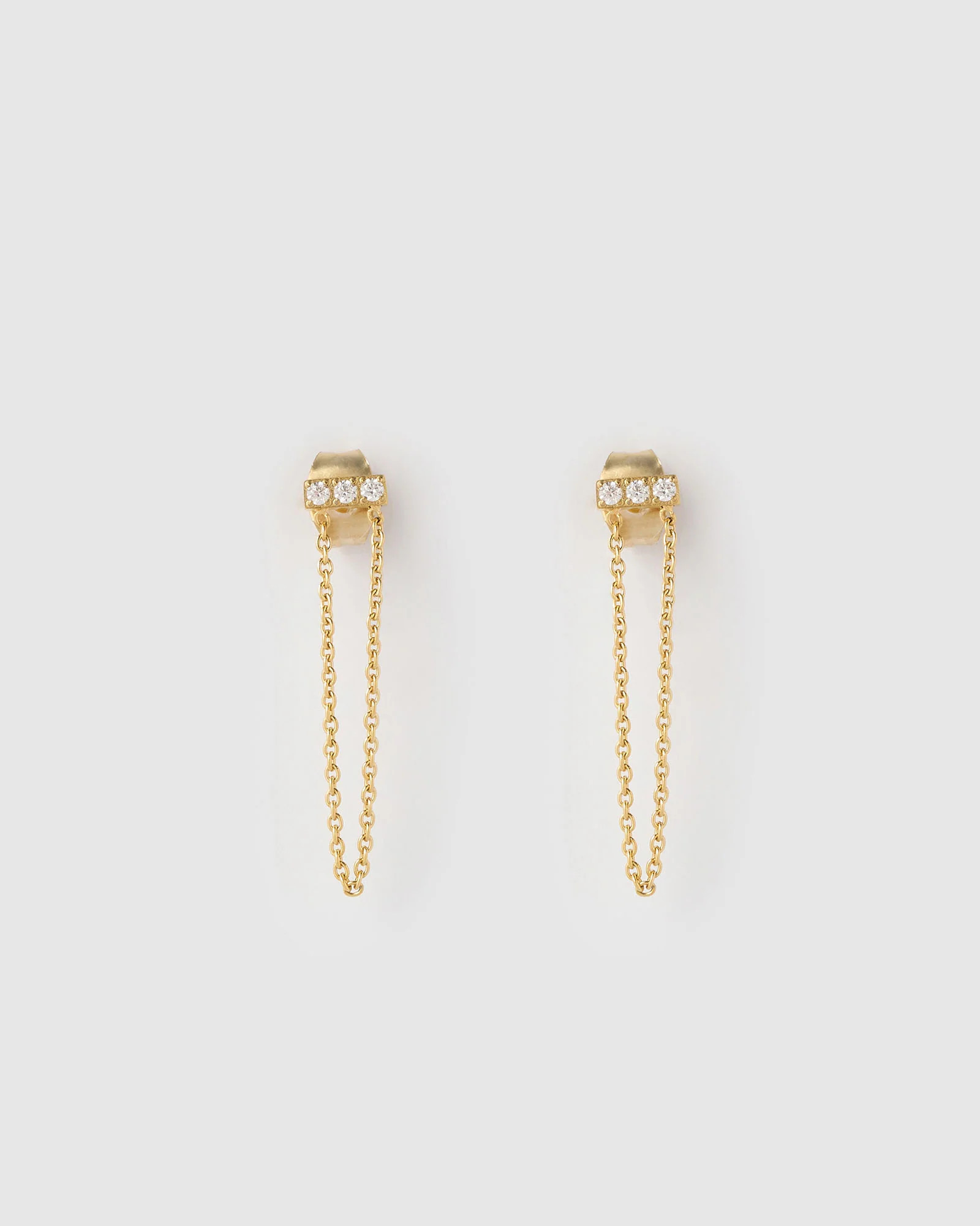 Blair Chain Earrings | Arms Of Eve