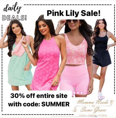 30% off entire Pink Lily site with code: SUMMER 

#LTKSaleAlert