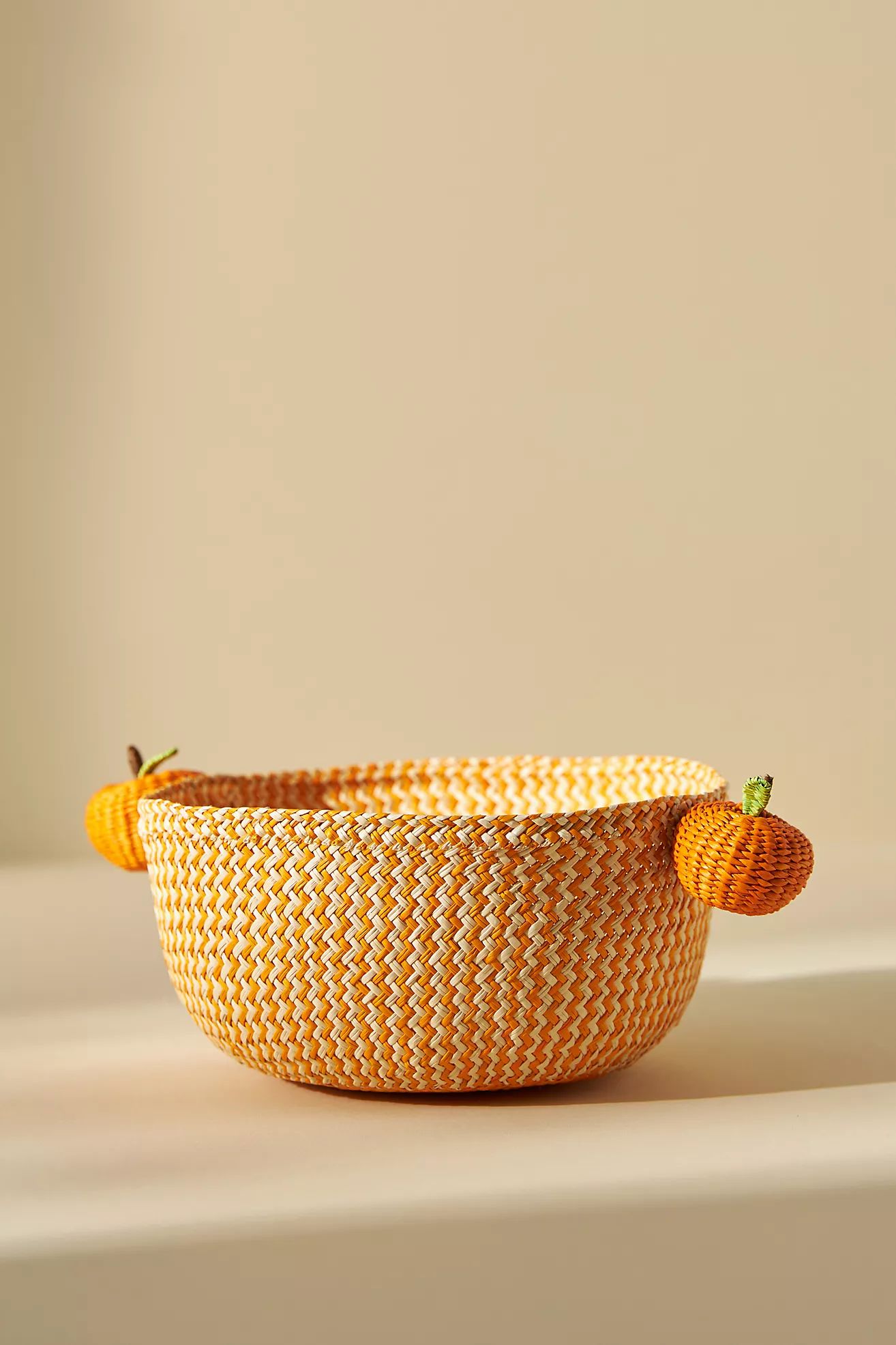 Klatso Handwoven Fruit Basket | Anthropologie (US)