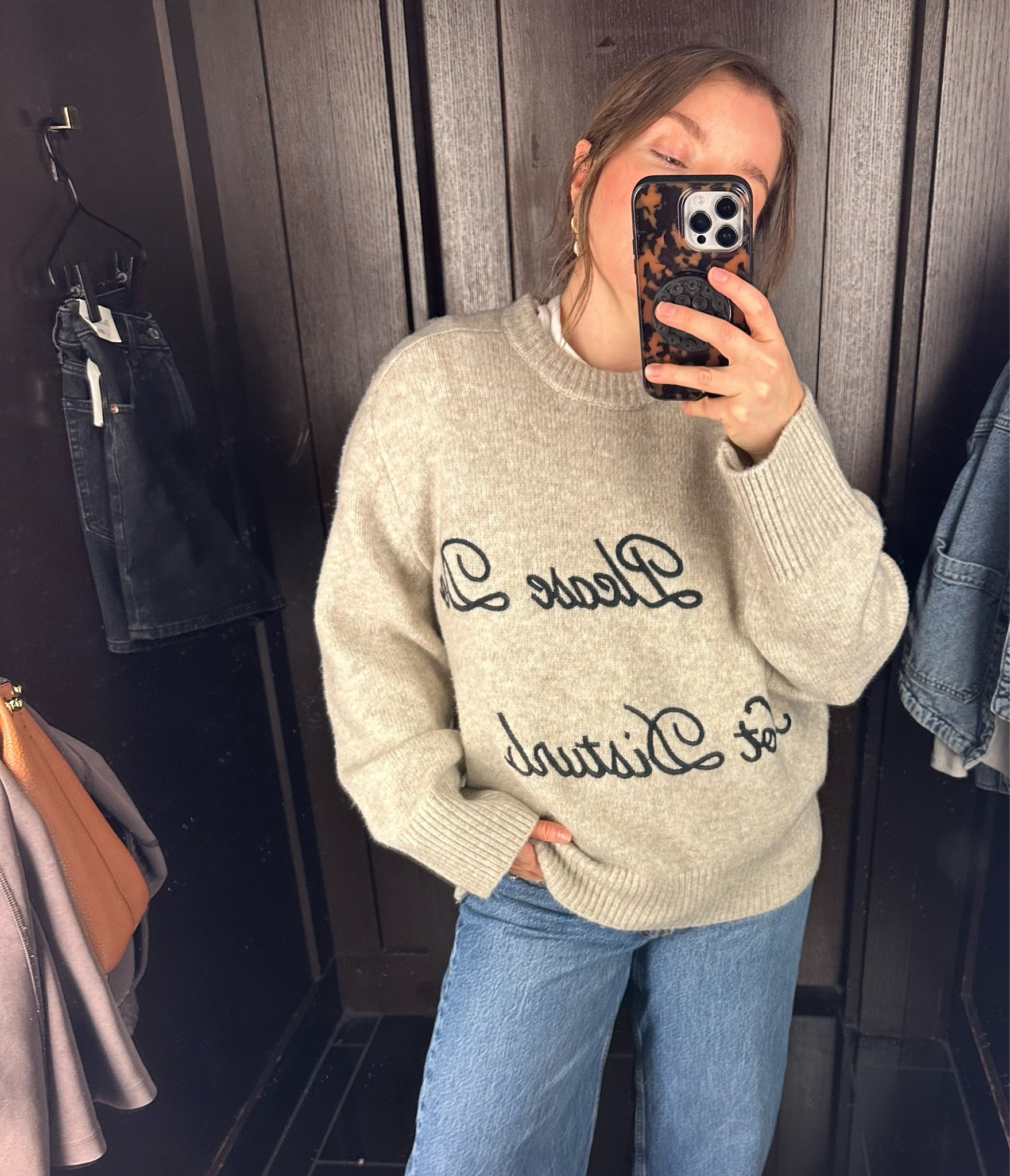 Please do not disturb 😆 the softest sweater from Abercrombie. They currently have $25 off when you spend $125. 

#LTKFindsUnder100 #LTKHoliday #LTKSaleAlert