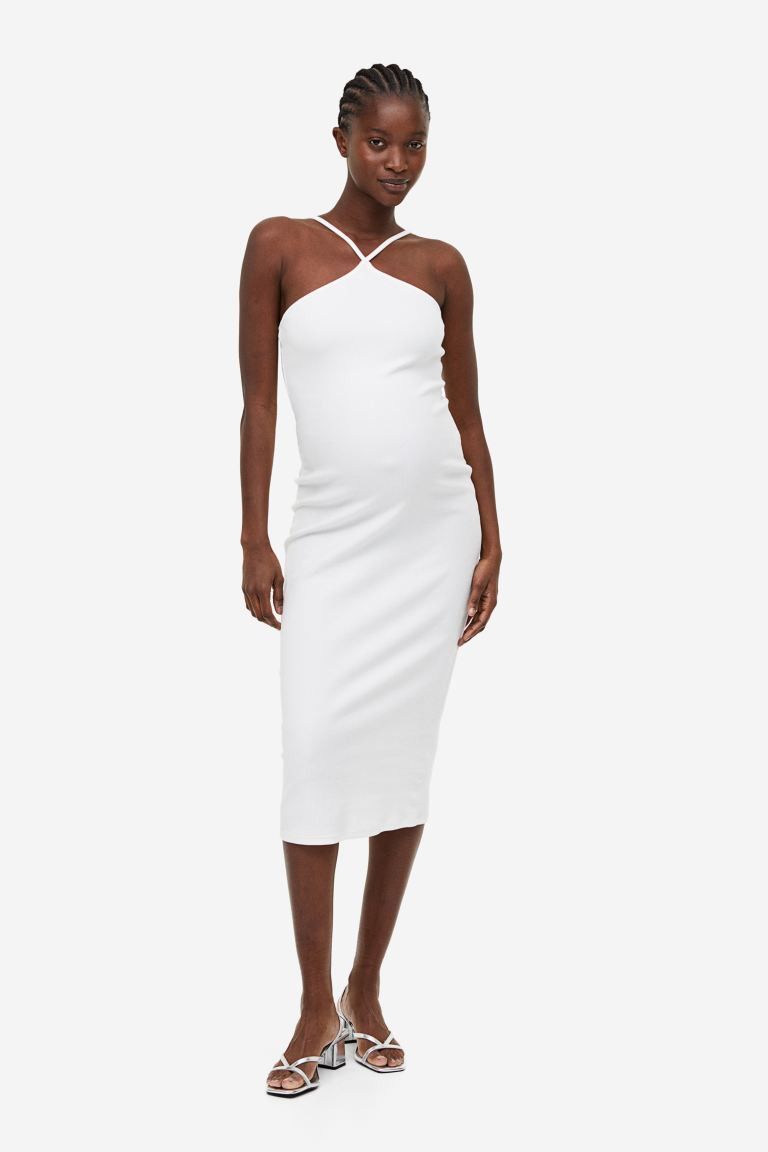 MAMA Ribbed dress | H&M (UK, MY, IN, SG, PH, TW, HK)