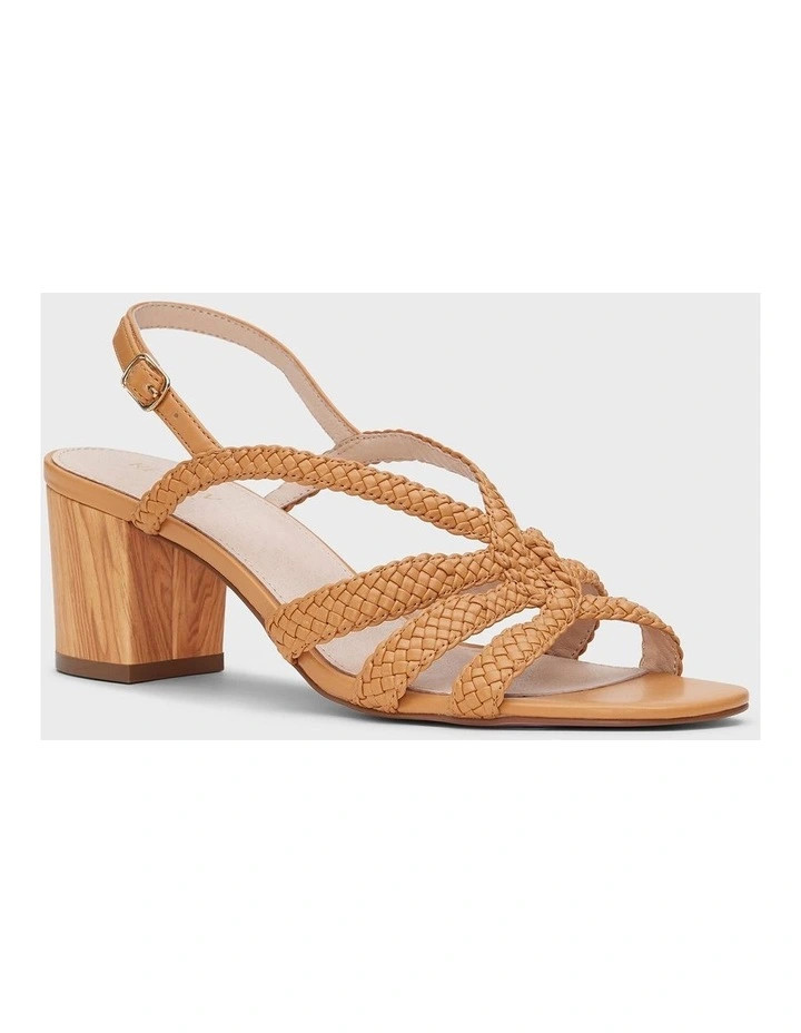 Liza Block Heel in Tan | Myer