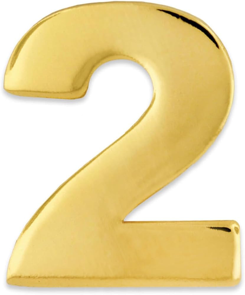 PinMart Anniversary Birthday Number Lapel Pin Jewelry | Amazon (US)