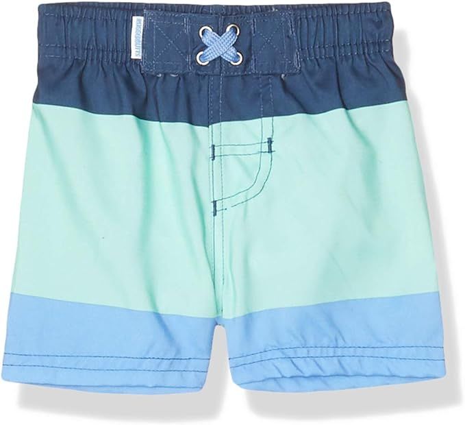 RuggedButts Baby/Toddler Boys Swim Trunks w/Adjustable Waist | Amazon (US)