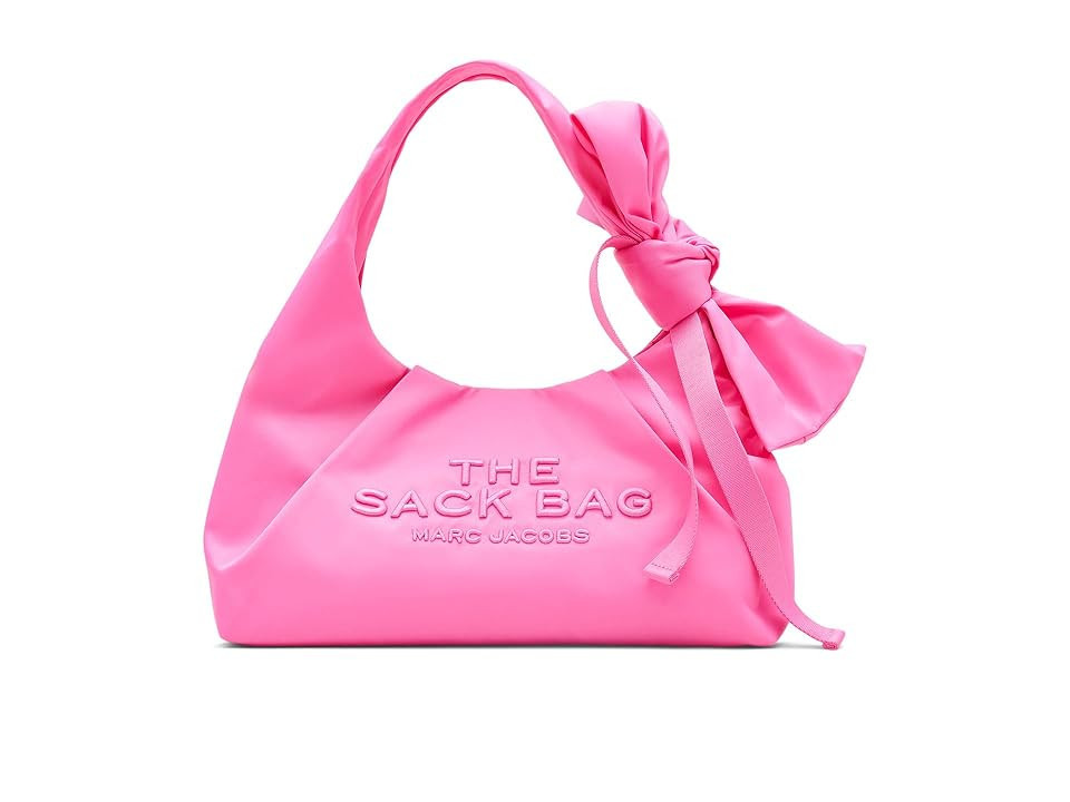 Marc Jacobs The Bow Nylon Sack Bag Women's Handbags Bow Pink | Zappos