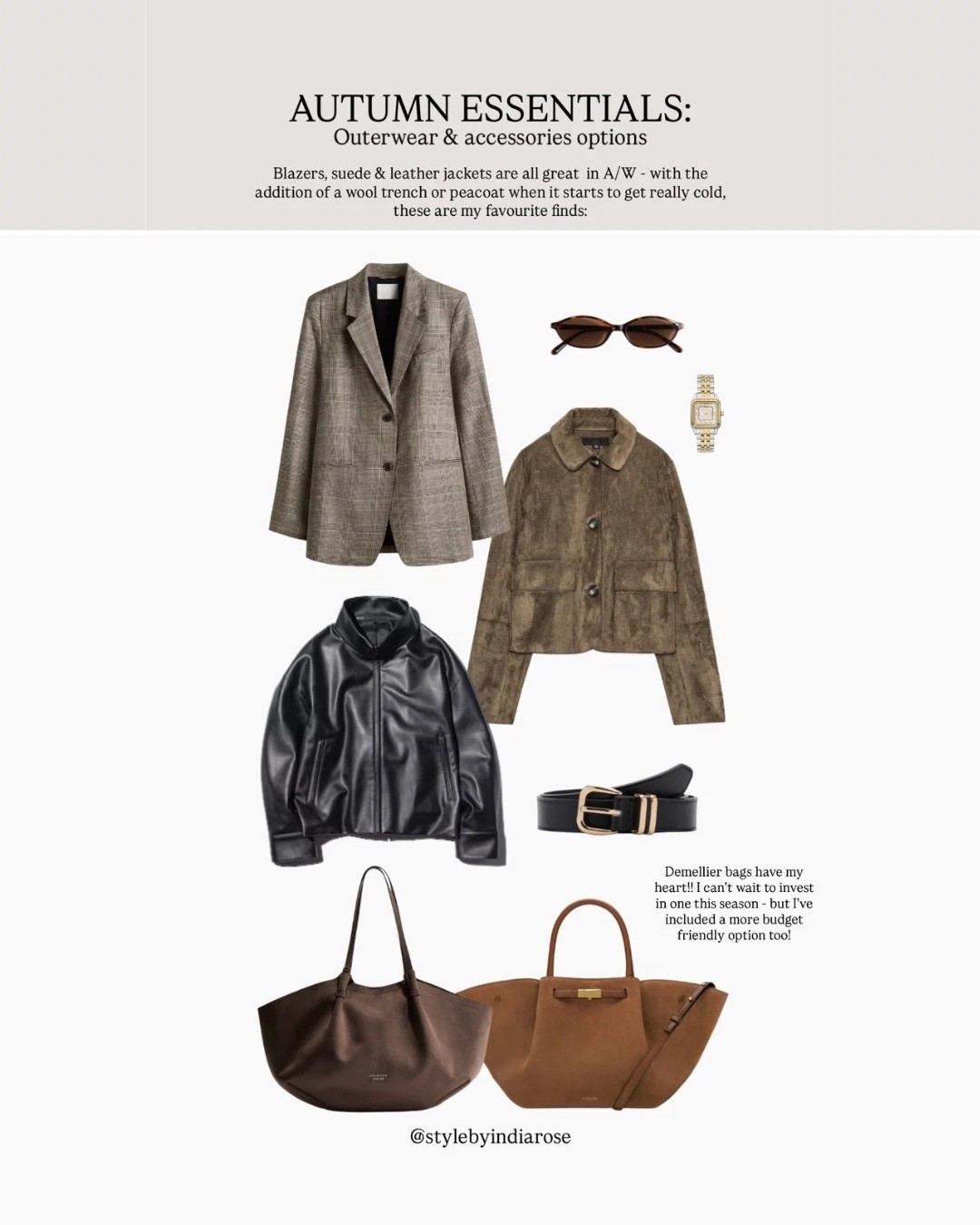 AUTUMN ESSENTIALS: A capsule wardrobe guide - Outerwear & accessories 🍂

#LTKeurope #LTKstyletip #LTKautumn