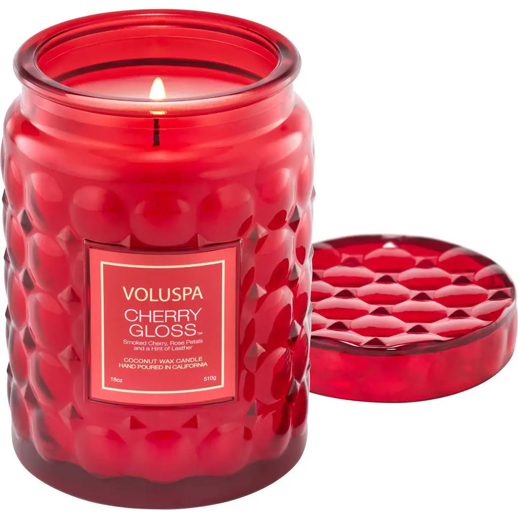 Voluspa Cherry Gloss Large Jar Candle at Nordstrom, Size One Size Oz | Nordstrom