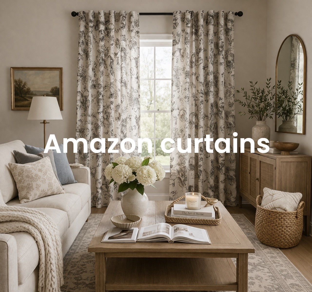 Amazon find I’m loving 🤍
These floral linen curtains add the prettiest soft pattern while still keeping that neutral, elevated look. Perfect if you love a cozy modern farmhouse vibe without overwhelming the room.

#LTKHome #LTKmomlife #LTKSaleAlert