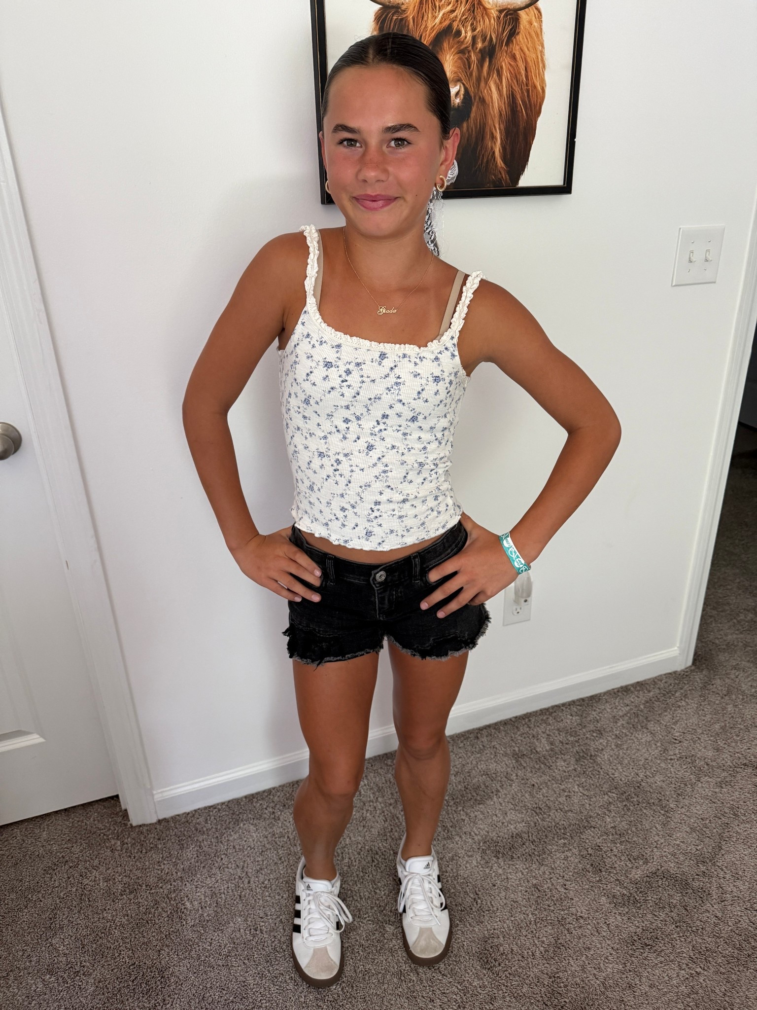 Living in this tank too!!
Size XS top

Tween influencer 
Tween girl
Tween style


#LTKFindsUnder50 #LTKFamily #LTKKids