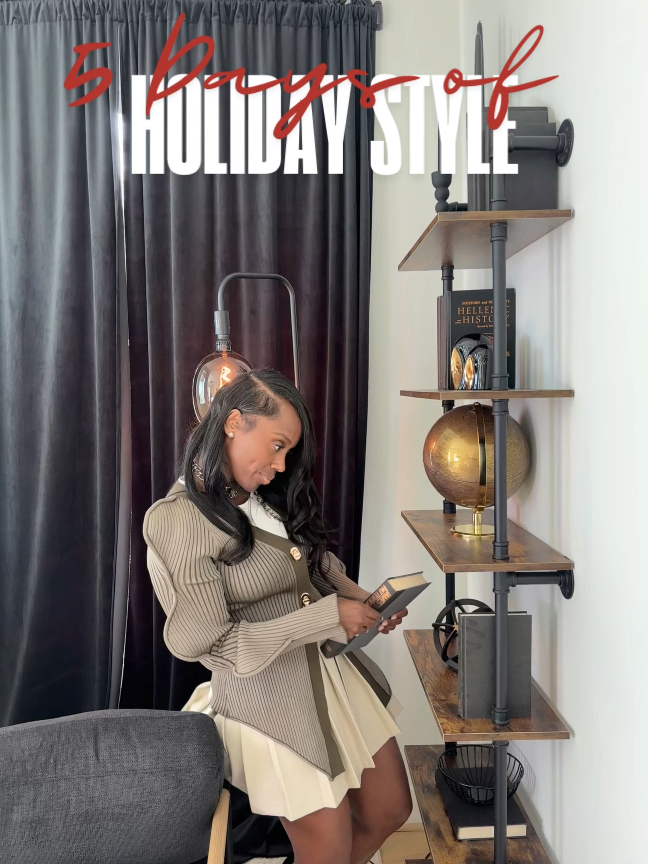 ✨ Day 2 of 5 Days of Holiday Style! ✨


Today, we’re mixing it up with an eclectic twist!  This statement cardigan paired with a chic skirt is giving festive flair with a side of cozy vibes. Perfect for holiday brunch or a stroll under the twinkling lights! 🌟

Would you rock this bold combo? Let me know how YOU’d style it!

#HolidayStyleDay2 #EclecticChic #FestiveFashion #5DaysOfHolidayStyle

#LTKHoliday #LTKCyberWeek #LTKStyleTip
