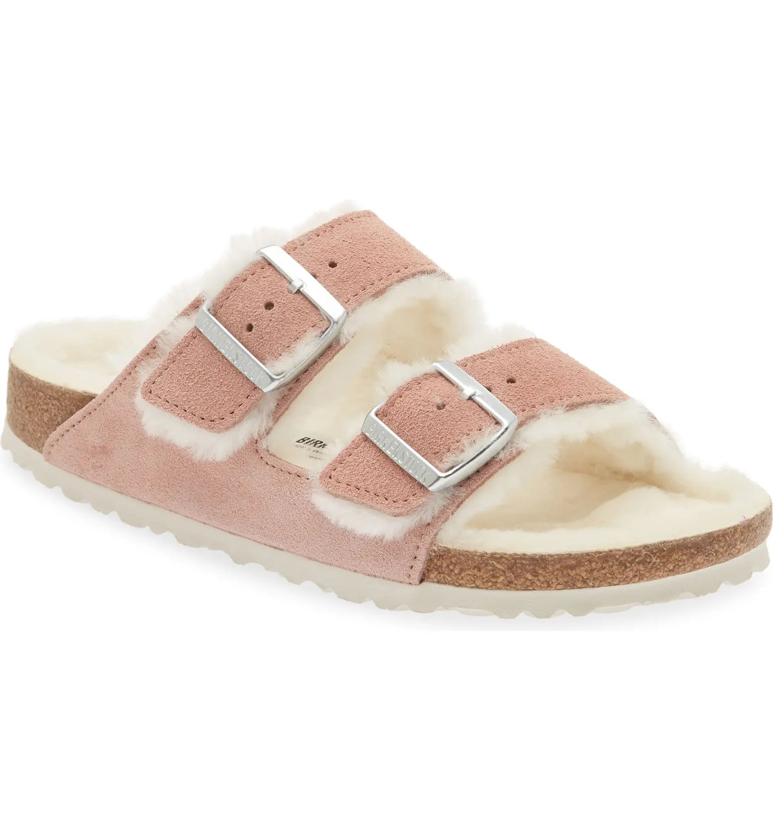 Arizona Genuine Shearling Lined Slide Sandal | Nordstrom