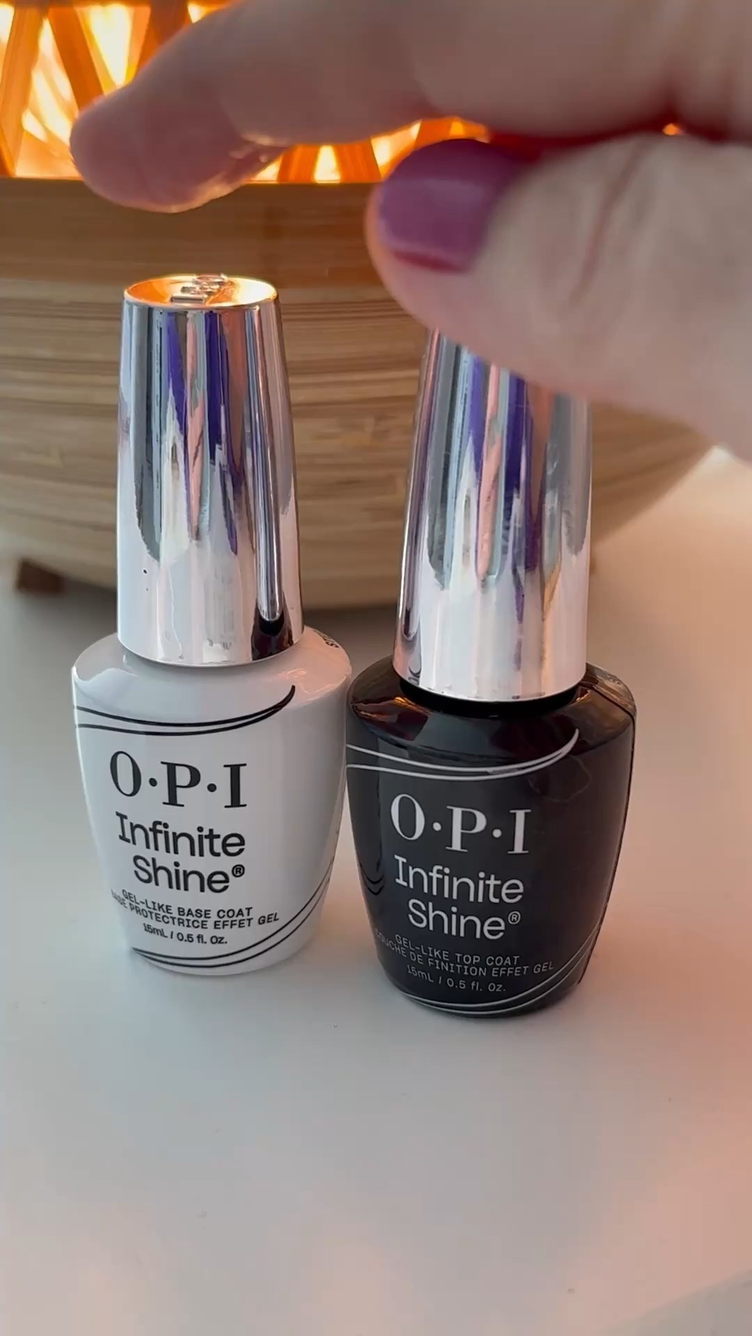 Duo nail polish at home set includes base and top coat. This is wonderful for making your nails last a long time and nice and shiny like gel nails. I use any nail polish for color it can be any brand!! 

#LTKBeauty