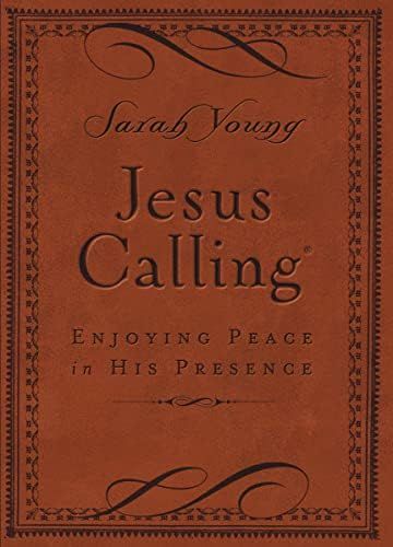 Jesus Calling, Small Brown Leathersoft, with Scripture References: Enjoying Peace in His Presence... | Amazon (US)