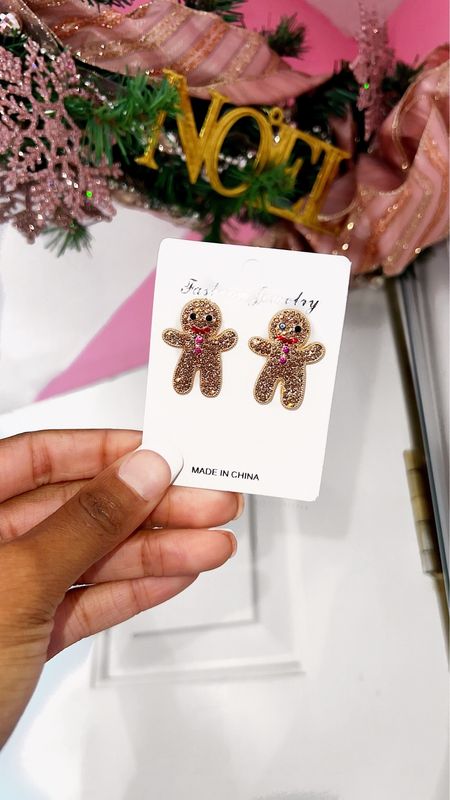 I’ve been on the hunt for cute affordable Christmas accessories to wear with my holiday outfits, and I found these gingerbread men earrings for $1.60! 🎄✨

I can’t wait to wear them to a holiday party, or with some of my Christmas outfits. 

#LTKSeasonal #LTKHoliday #LTKfindsunder50