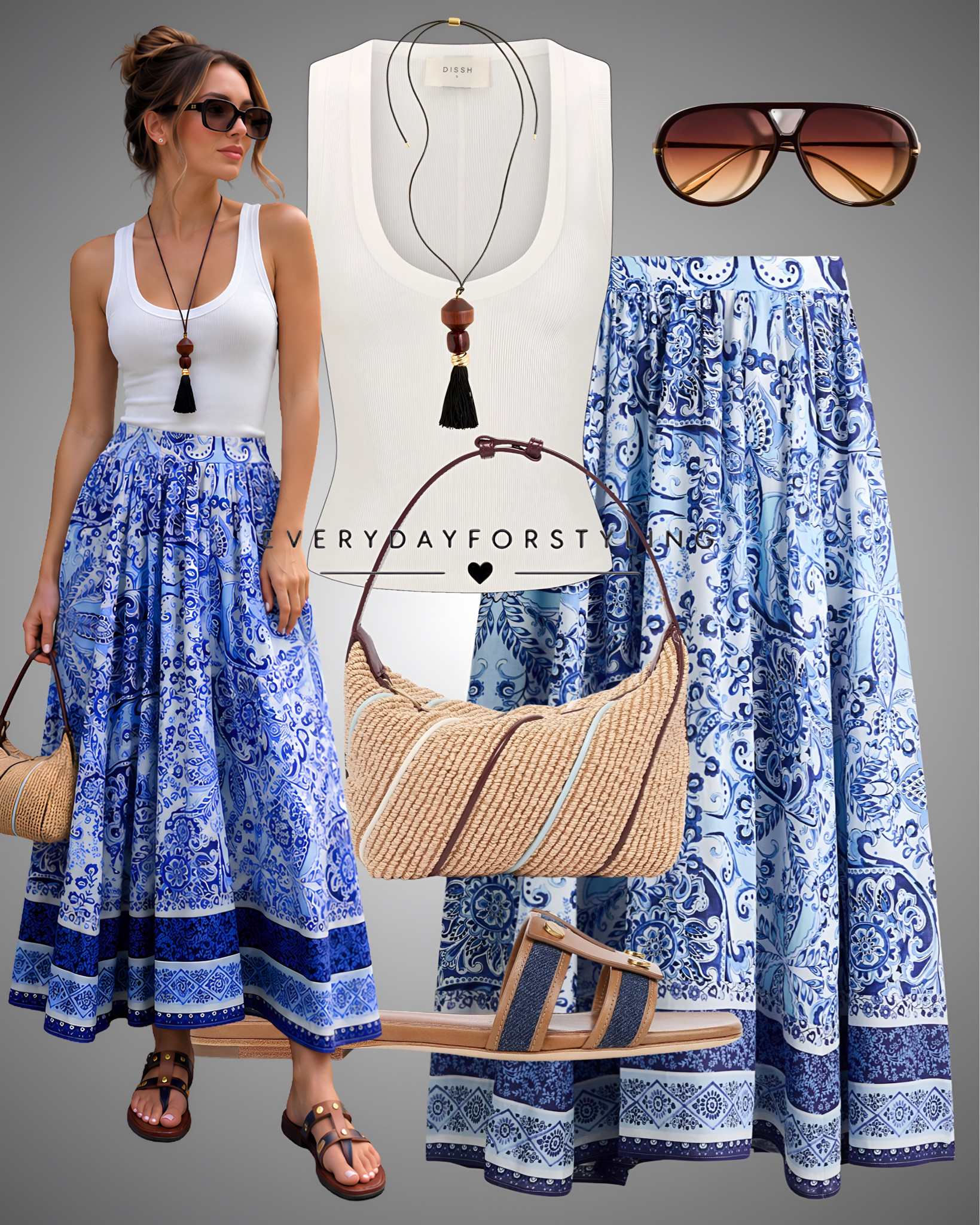 Blue-and-white never looked this expensive… and it’s on sale‼️💙

H&M new in summer, H&M summer sale finds, H&M maxi skirts, Dissh viral top, H&M vacation collection, H&M resort wear, European summer outfits, Mediterranean style outfit, Coastal chic fashion, Quiet luxury summer style, Breezy maxi skirt outfit, Summer capsule wardrobe women, Vacation ready outfits, Lightweight summer outfits, Printed maxi skirt styling, Blue and white outfit ideas, Old money summer aesthetic, Linen look summer fashion, Effortless resort style, Elegant casual summer outfits, Affordable luxury fashion finds, everydayforstyling

#LTKSeasonal #LTKTravel #LTKootd