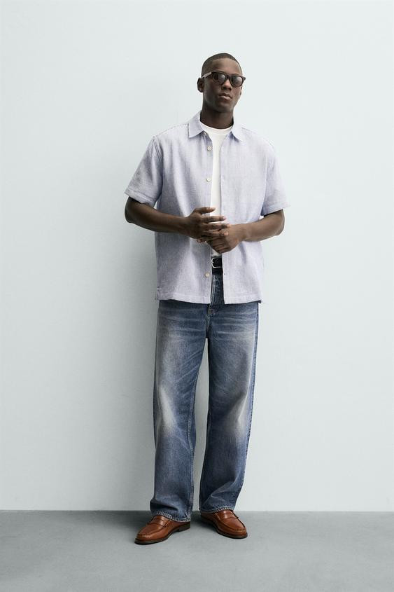 COMFORT TEXTURED SHIRT | Zara US