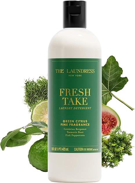 The Laundress Fresh Take Luxury Laundry Detergent, Long-Lasting Green Citrus Fragrance up to 7 Da... | Amazon (US)