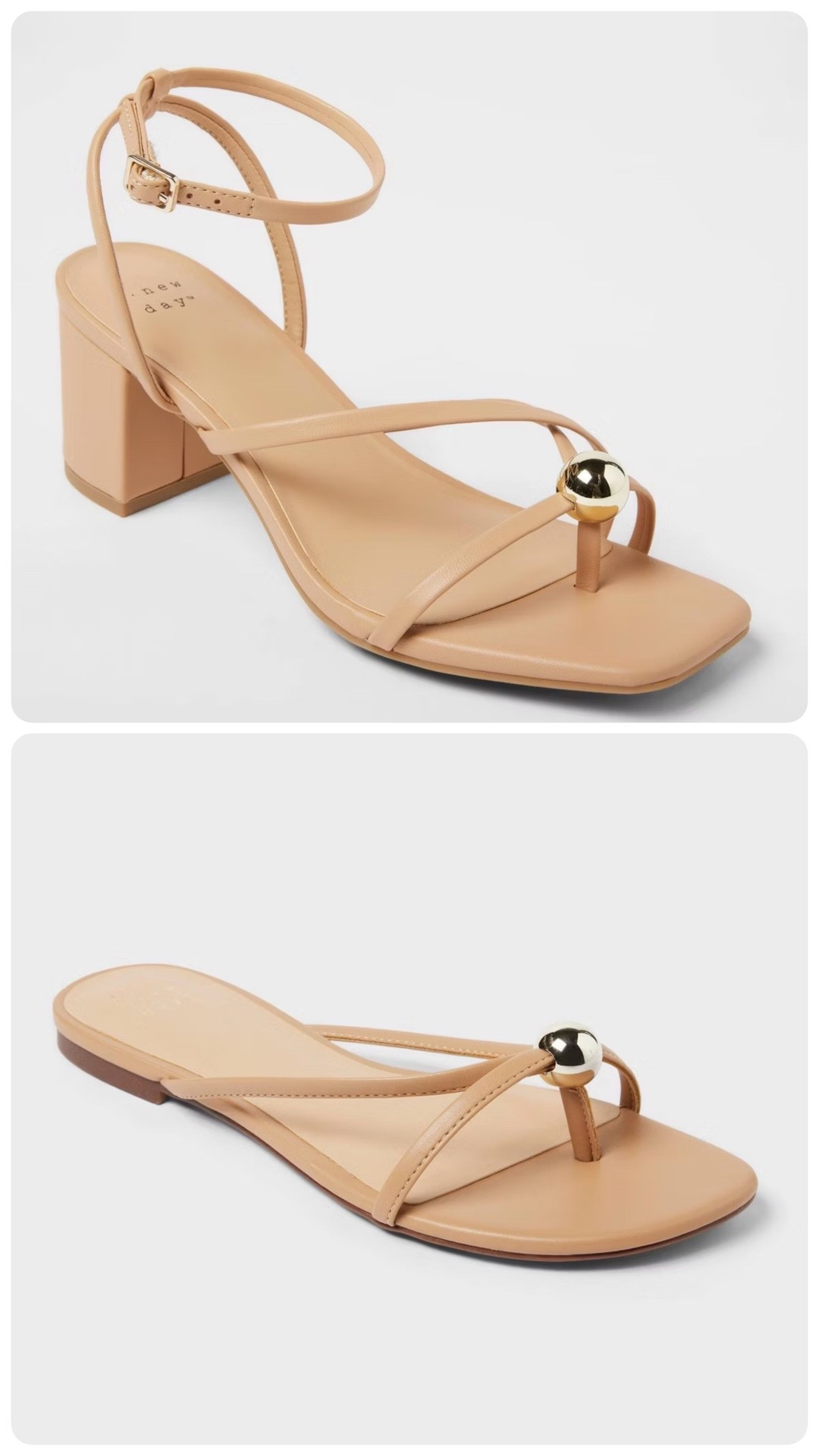 Target sandals - currently 20% off 
Love the designer inspired look
Neutral sandal 


#LTKStyleTip #LTKShoeCrush #LTKSaleAlert