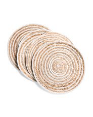 4pk Round Braided Placemats | Kitchen & Dining Room | T.J.Maxx | TJ Maxx