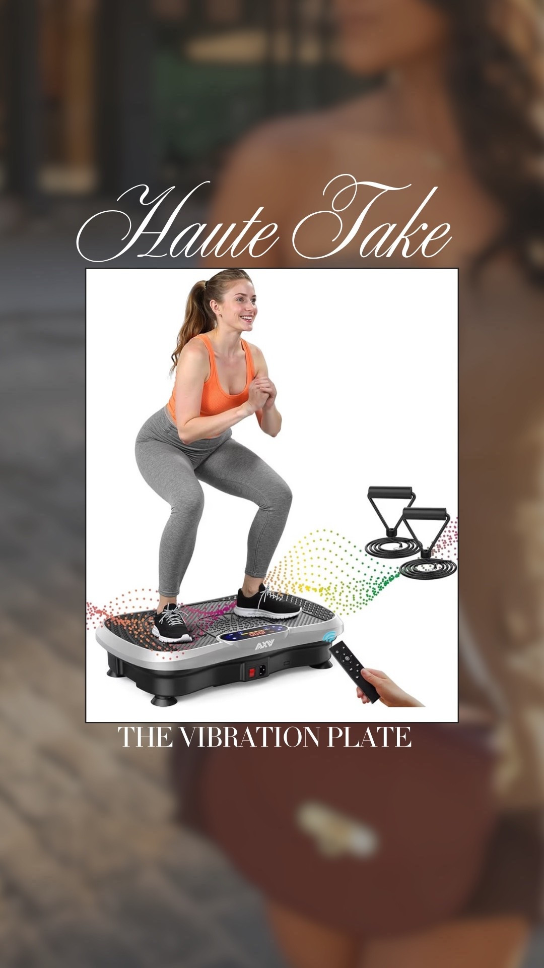 Haute take! This vibration plate is worth the hype! 

#LTKselfcare #LTKfitnessgoals #LTKActive