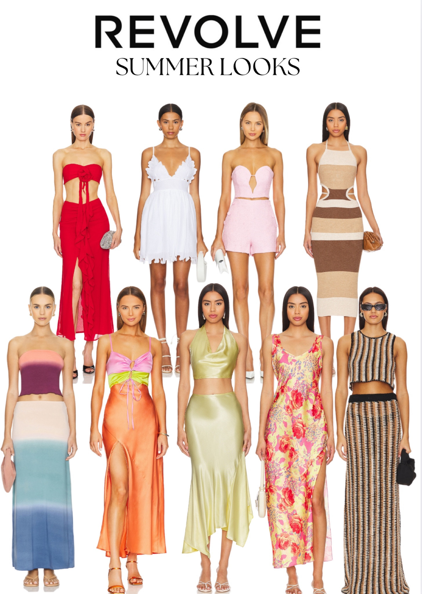 Summer matching sets and dresses from REVOLVE. Perfect for going out, girls night, and vacation looks. 

#LTKSeasonal #LTKStyleTip #LTKParties